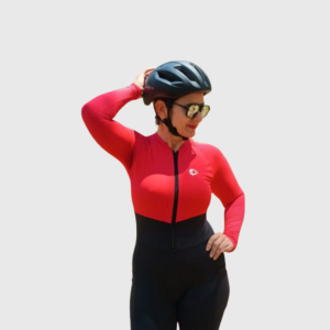 Macaquinho Preto e Vermelho | Perna Longa